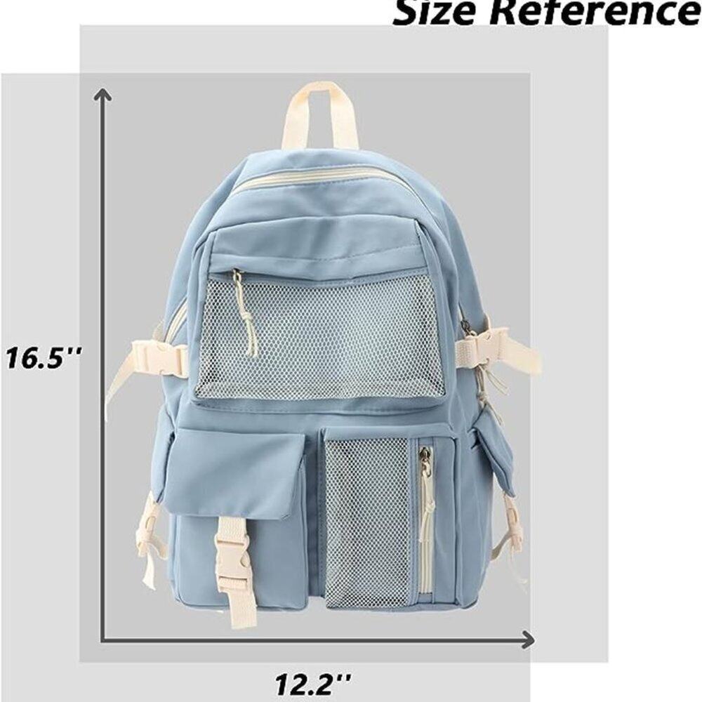 Baby Blue Standard Size Backpack FUC - Picture 1 of 9
